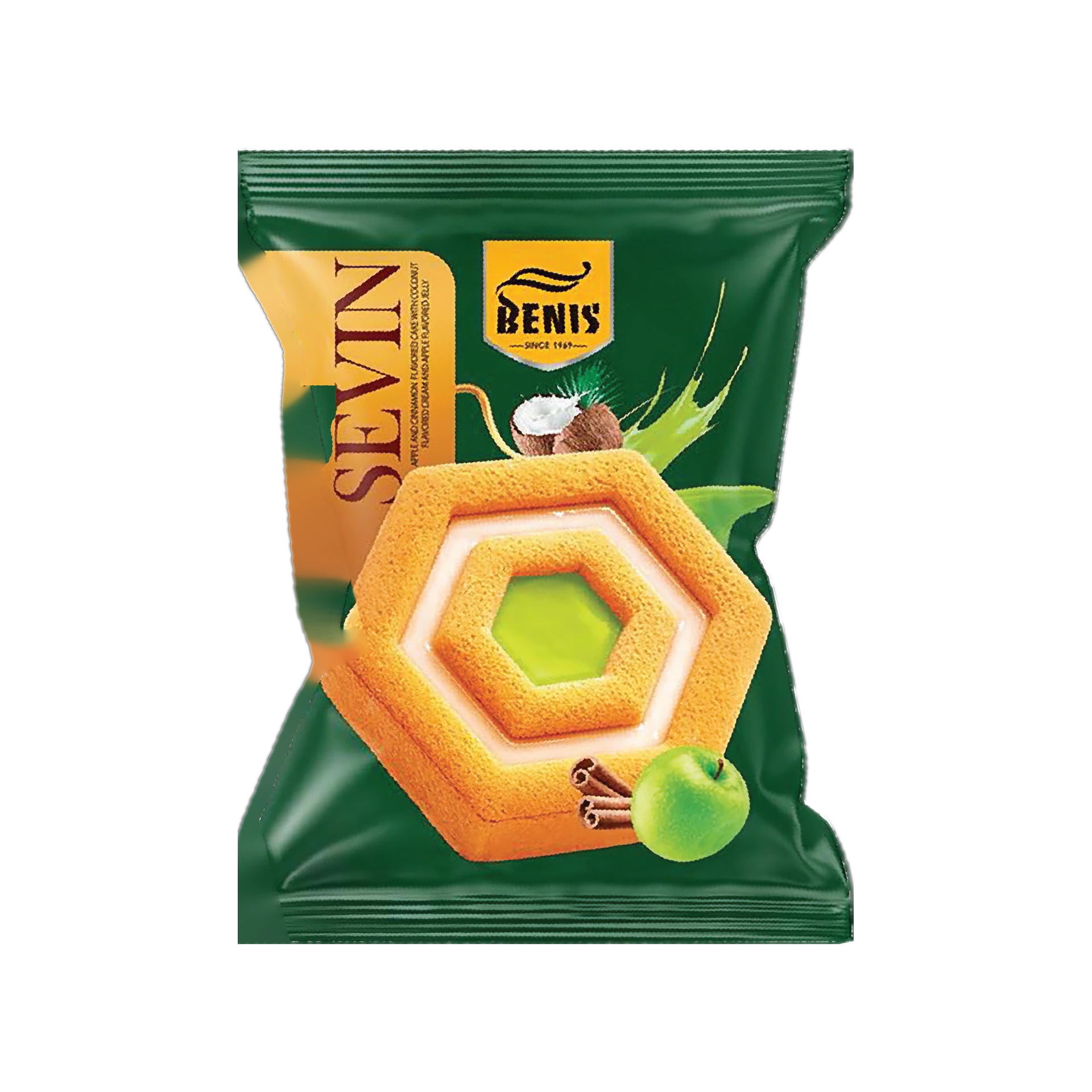سوین کیک سیب و دارچین